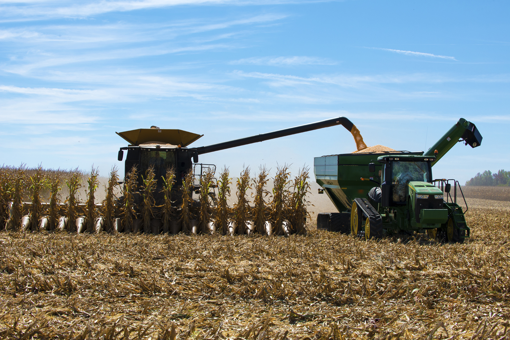 The Trump Administration�s trade war and the related rural economic meltdown is not coincidental, said Gale Lush, American Corn Growers Foundation chairman. According to Lush, who lives in Wilcox, Trump�s tariffs are a major cause of current low corn and soybean prices.  AP file photo.